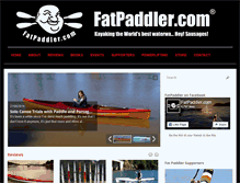 Tablet Screenshot of fatpaddler.com